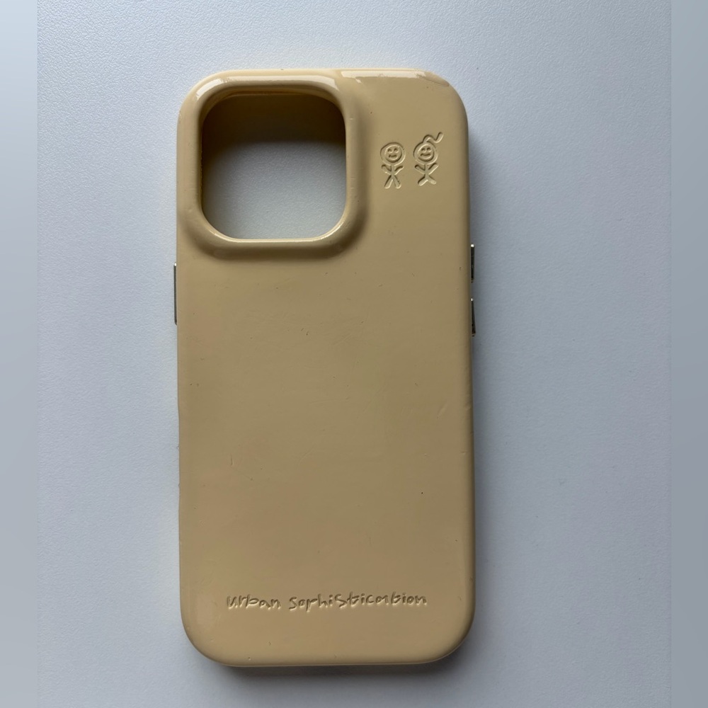 Used Urban Sophistication The Skinny Case in Butter Yellow, iPhone 16 Pro Case - Picture 2 of 10